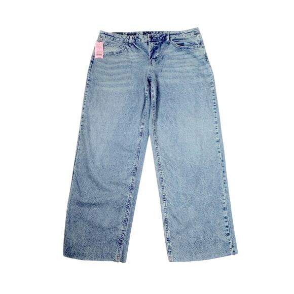 Wild Fable Jeans Womens Size 16 Relaxed Straight 90's Mid Rise Skater NWT - Picture 1 of 9